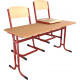 školní lavice a židle skladem YGNÁC - vel. 3 - 5, červená