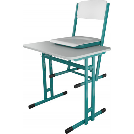 Školní žákovská sestava HUBERT jednomístná: lavice + židle