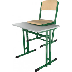 Školní žákovská sestava HUBERT jednomístná: lavice + židle