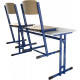 Školní žákovská sestava HUBERT dvoumístná: lavice + 2 židle
