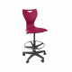 Vysoká židle na kolečkách CLASSIC PRO píst