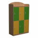 PRIMO skříň s 6 uzavíratelnými boxy