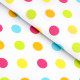 Dětské povlečení barevné puntíky, bavlna