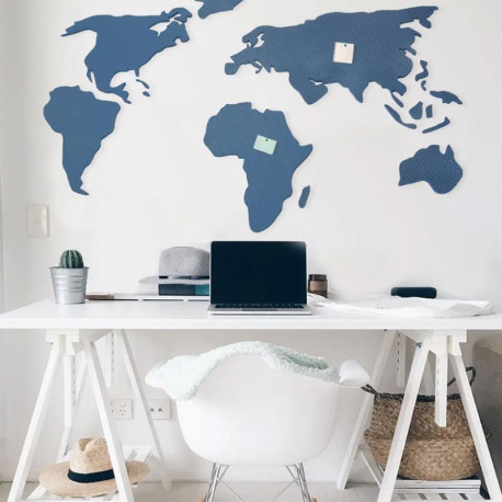 Pěnová samolepicí mapa světa