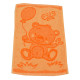 Dětský ručník MEDVÍDEK ORANŽOVÝ