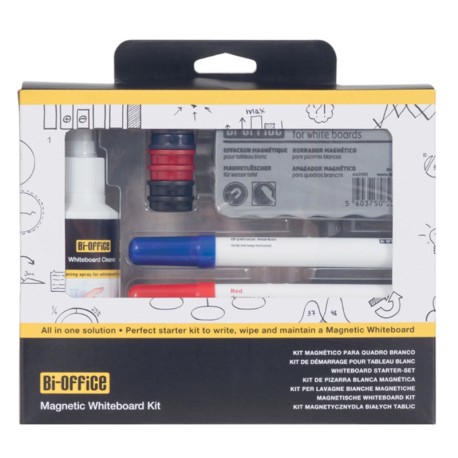 Sada pomůcek pro bílé magnetické popisovací tabule
