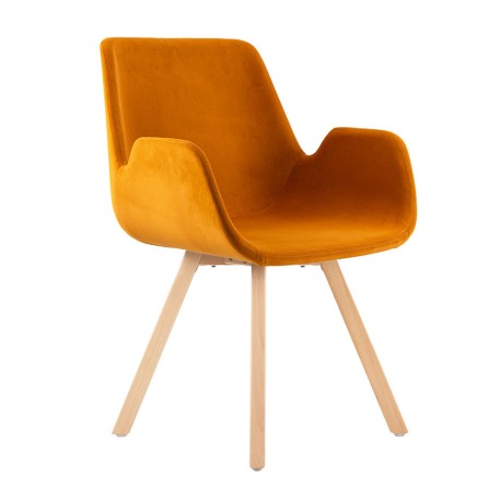 Celočalouněné křesílko ARTY wood