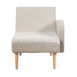 Jednomístné křeslo s područkou PAVE (levá)