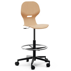 Židle LIA WOOD STOOL