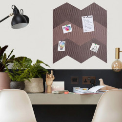 Ochrana stěn Zig Zag, 42,5 cm, sada 4 ks