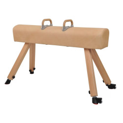 Gymnastický kůň s madly LOJTA, přírodní useň