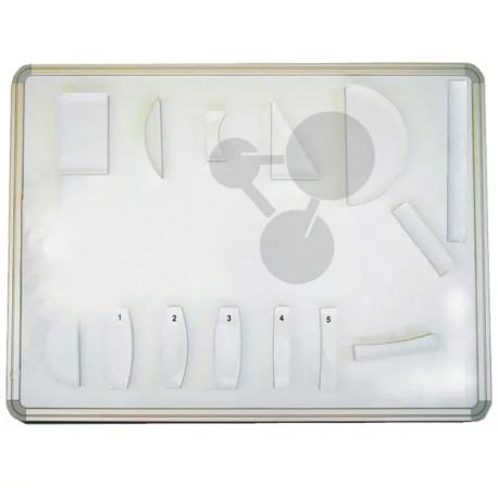 Kompletní magnetická optická sada s tabulí (bez laseru)