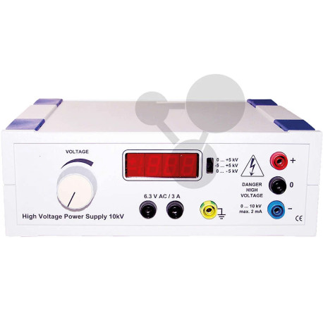 Zdroj vysokého napětí 0–10 kV DC / 6,3 V AC