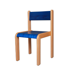 Dětská židlička LARA, barevný sedák a opěrák