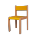 Dětská židlička LARA, barevný sedák a opěrák