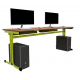 Školní PC stůl - YGNÁC E2S - výškově nastavytelný
