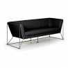 Sofa NAM trojm&iacute;stn&eacute; čern&eacute;