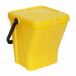 Nádoba na třídění odpadu GÁBA, 35 l, žlutá
