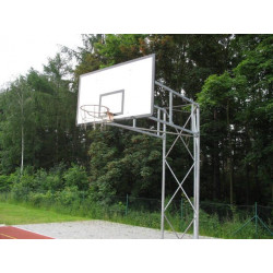 Pevná basketbalová konstrukce příhradová- vysazení do 2,5 m, exteriér