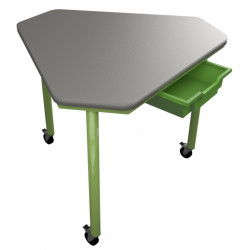 školní nábytek pro variabilní učebny - stůl POLY