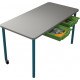 školní nábytek pro variabilní učebny - stůl DUO