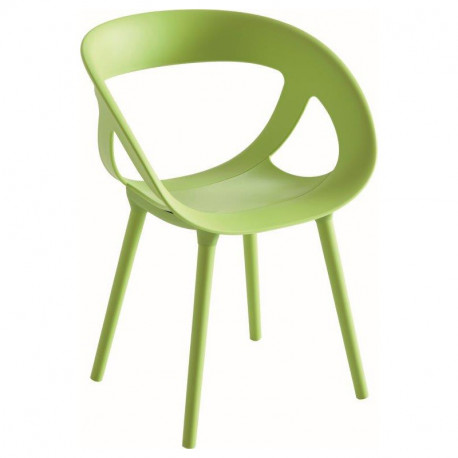 Designová židle POE - celoplastová