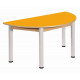 Stůl půlkulatý 120 x 60 cm LAMINO