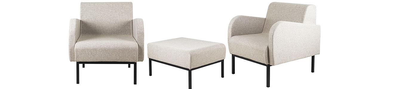 Jednomístné křeslo s područkami PALE