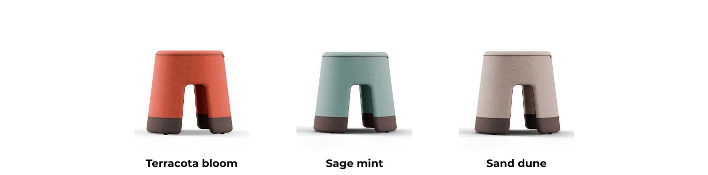 Taburet POP je&nbsp;stylové a&nbsp;funkční řešení pro&nbsp;moderní školní interiéry, univerzity, knihovny nebo recepce