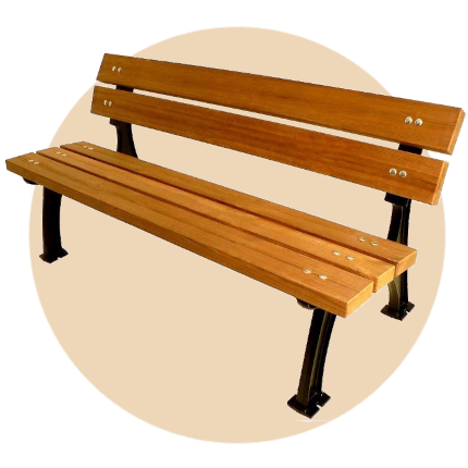 Bezúdržbové lavičky pro mateřské školy